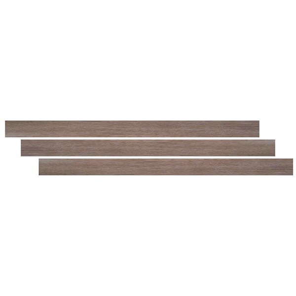 Ackland 0.75 in. T x 94 in. L x 2.75 in. W Estate Gray Luxury Vinyl Flooring Trim Flush Stair Nose AKVTVESGR-FSN - main